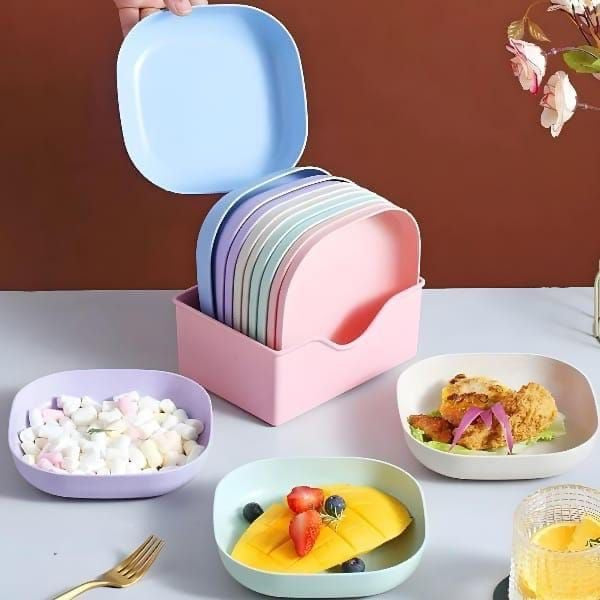 10 pcs Plate With Stand