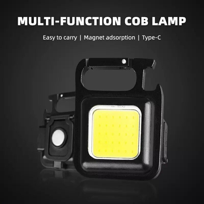 COB Rechargeable KeyChain Light