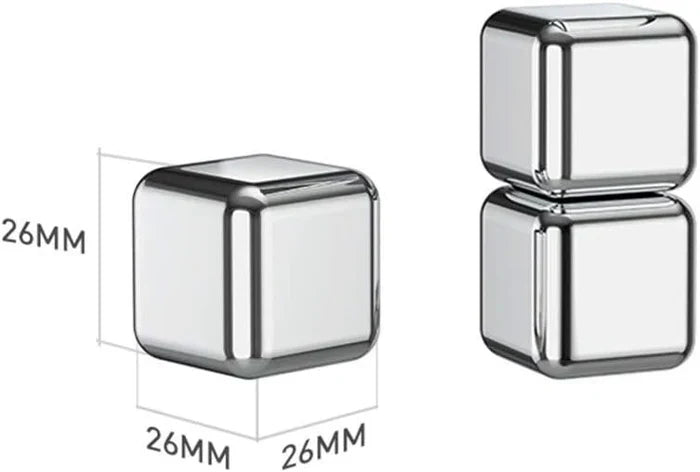 Stainless Steel Ice Cubes