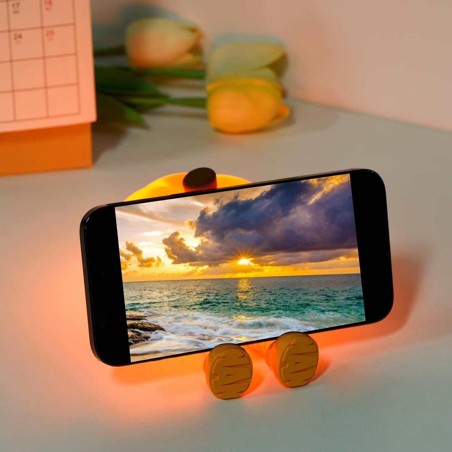 Cute Pumpkin Character Silicone Lamp