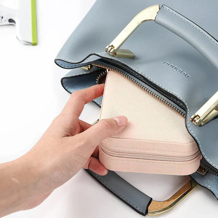Mini Leather Jewelry Box