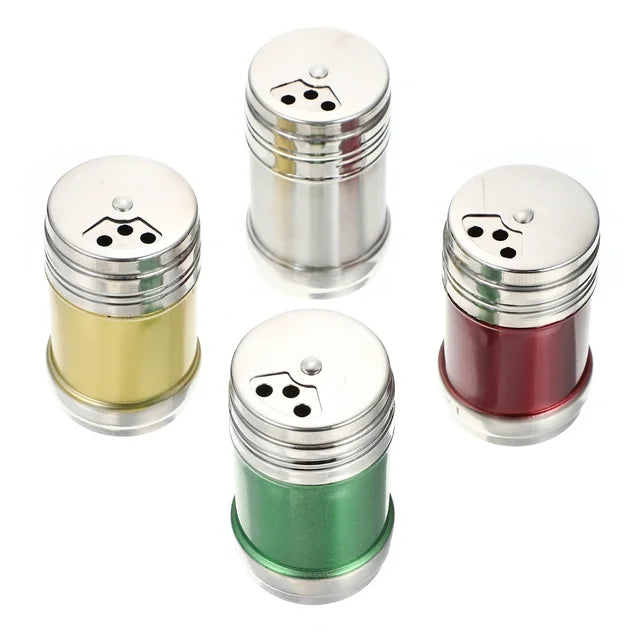 Stainless Steel Namak Dani (Silver)