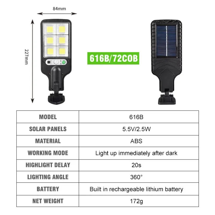 Motion Sensor STREET LAMP