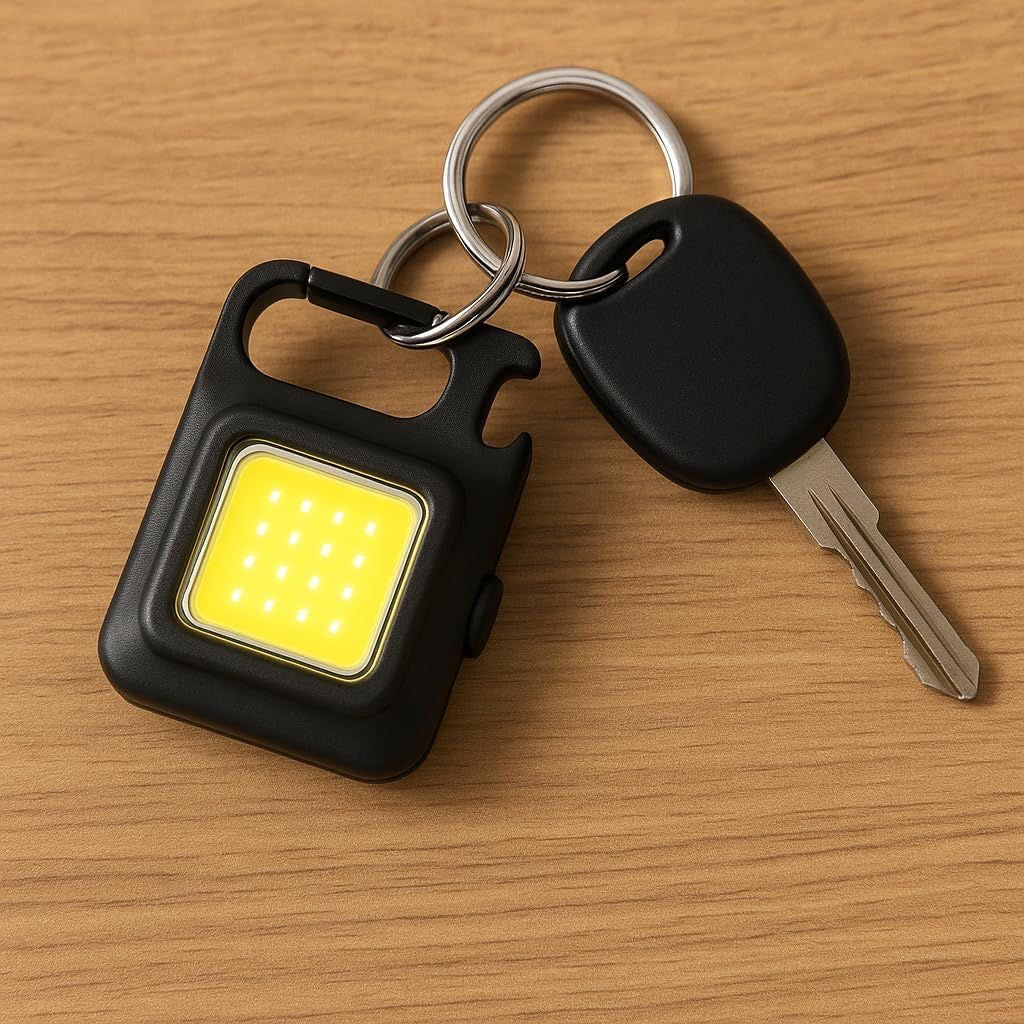 COB Rechargeable KeyChain Light