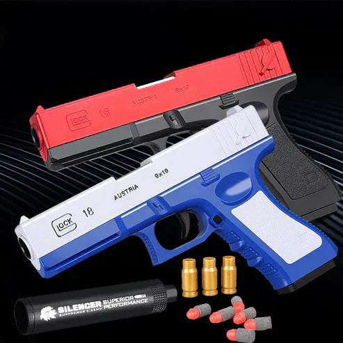 Shell Ejection Soft Bullet Glock Blaster