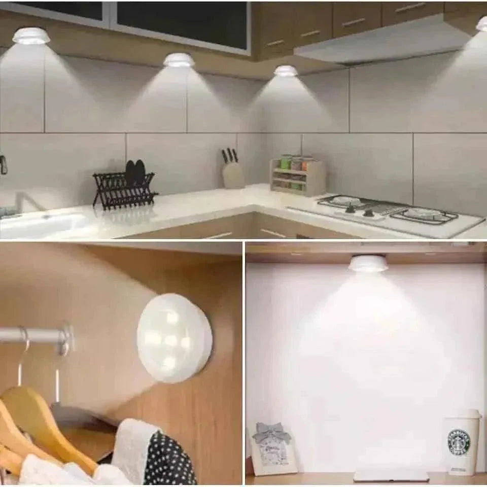 Pack of 3 Wireless LED Night Lights with Remote Control – Ultra-Bright