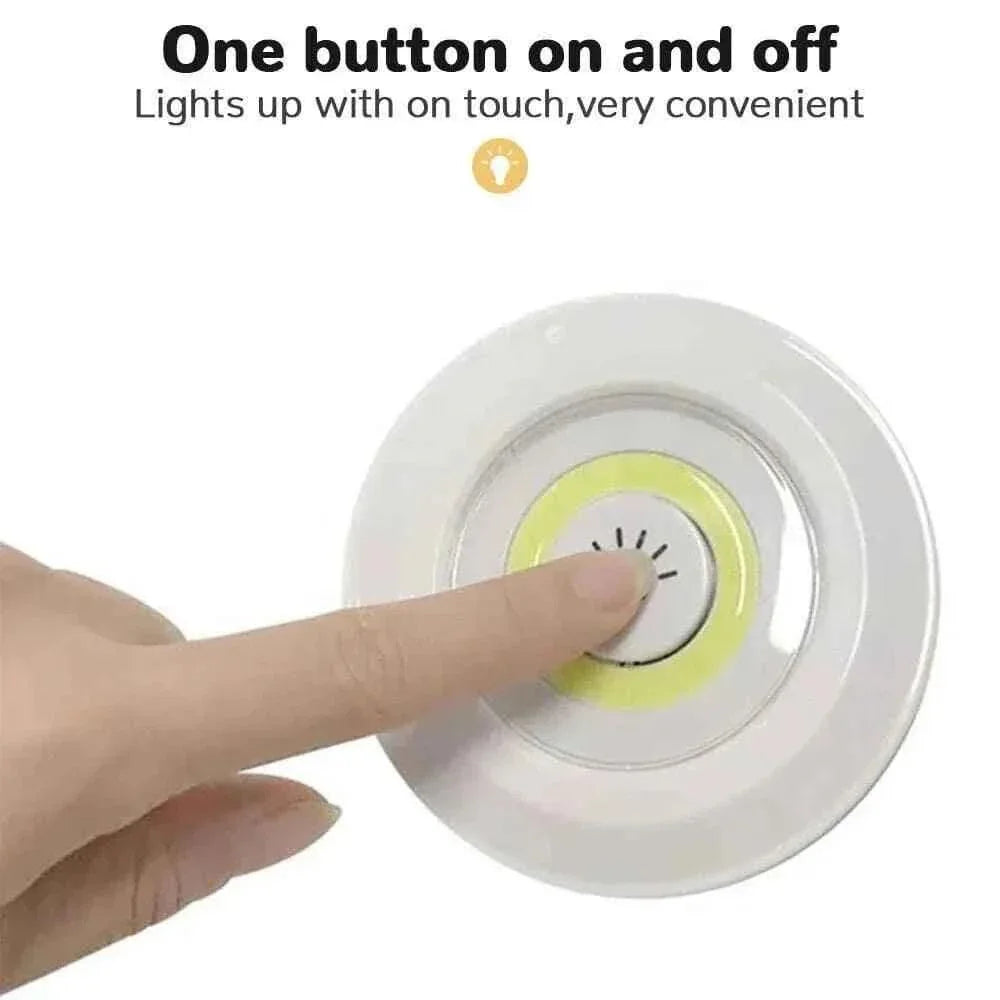 Pack of 3 Wireless LED Night Lights with Remote Control – Ultra-Bright