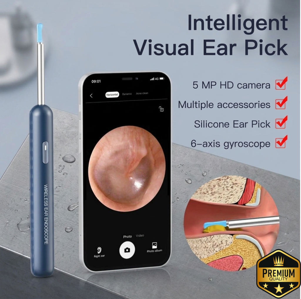 Ear Wax Cleaning Device With 1080p Quality Camera (FREE SHIPPING)