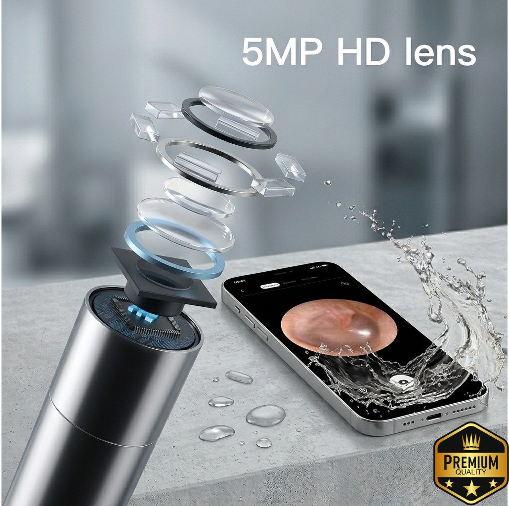 Ear Wax Cleaning Device With 1080p Quality Camera (FREE SHIPPING)