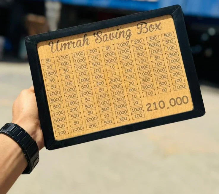 Umrah Saving Box - 210,000 - FREE DELIVERY