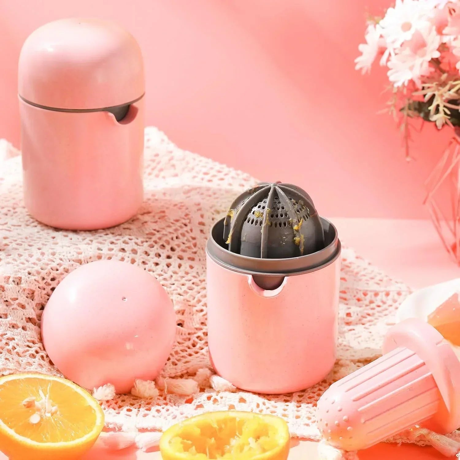 Orange citrus plastic